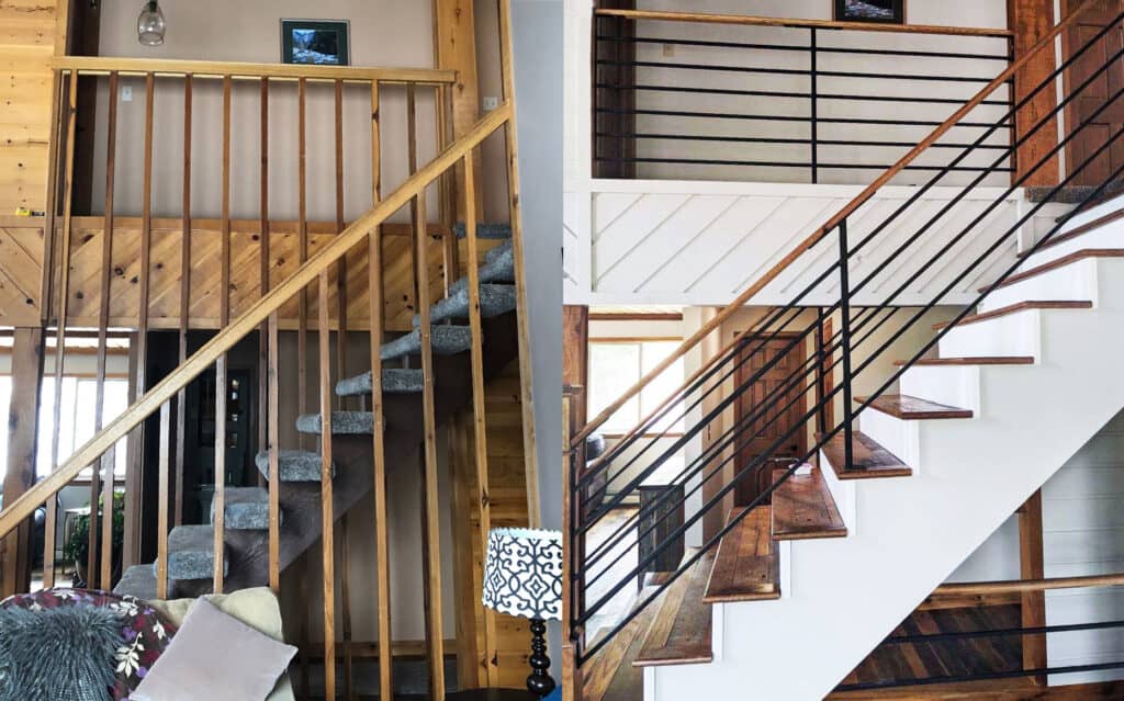Evergreen Colorado Staircase_Karleen deVilla-Mohr Designer Profile_Inside Stories by Duet Design Group