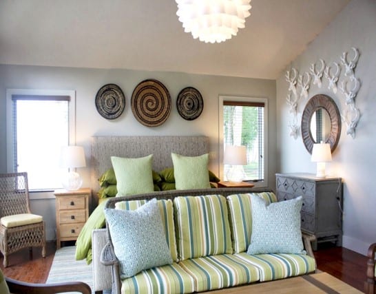 Michigan Lake House Bedroom_Karleen deVilla-Mohr Disigner Profile_Inside Stories by Duet Design Group