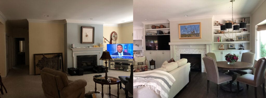 Polo Club Living Room Before and After_Karleen deVilla-Mohr Designer Profile_Inside Stories by Duet Design Group